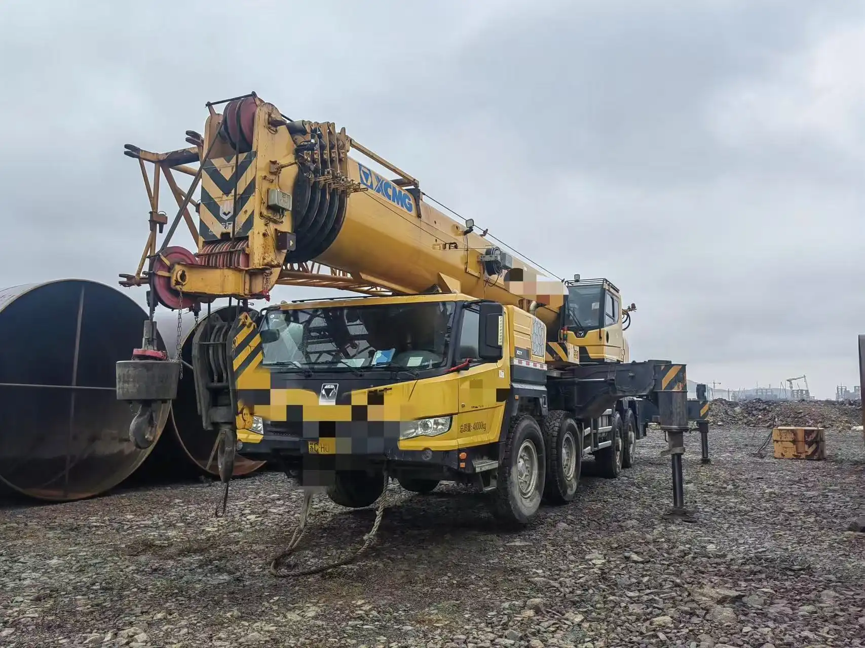 MechLink:2018 XCMG XCT90 90តោន រថយន្តដឹកទំនិញ