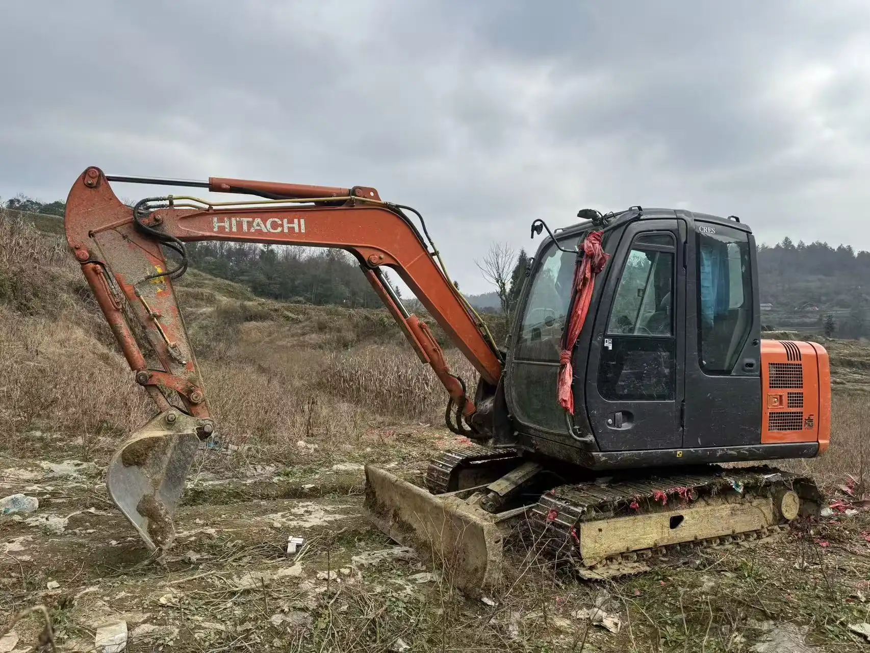 MechLink:2023 Hitachi ZX60C-6A รถขุด