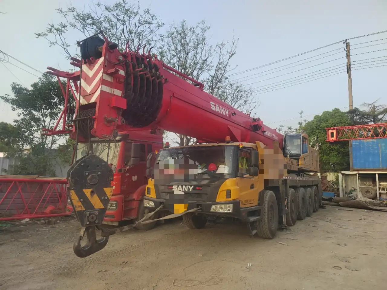MechLink:2020 Sany SAC1300T7 130តោន រថយន្តដឹកទំនិញ