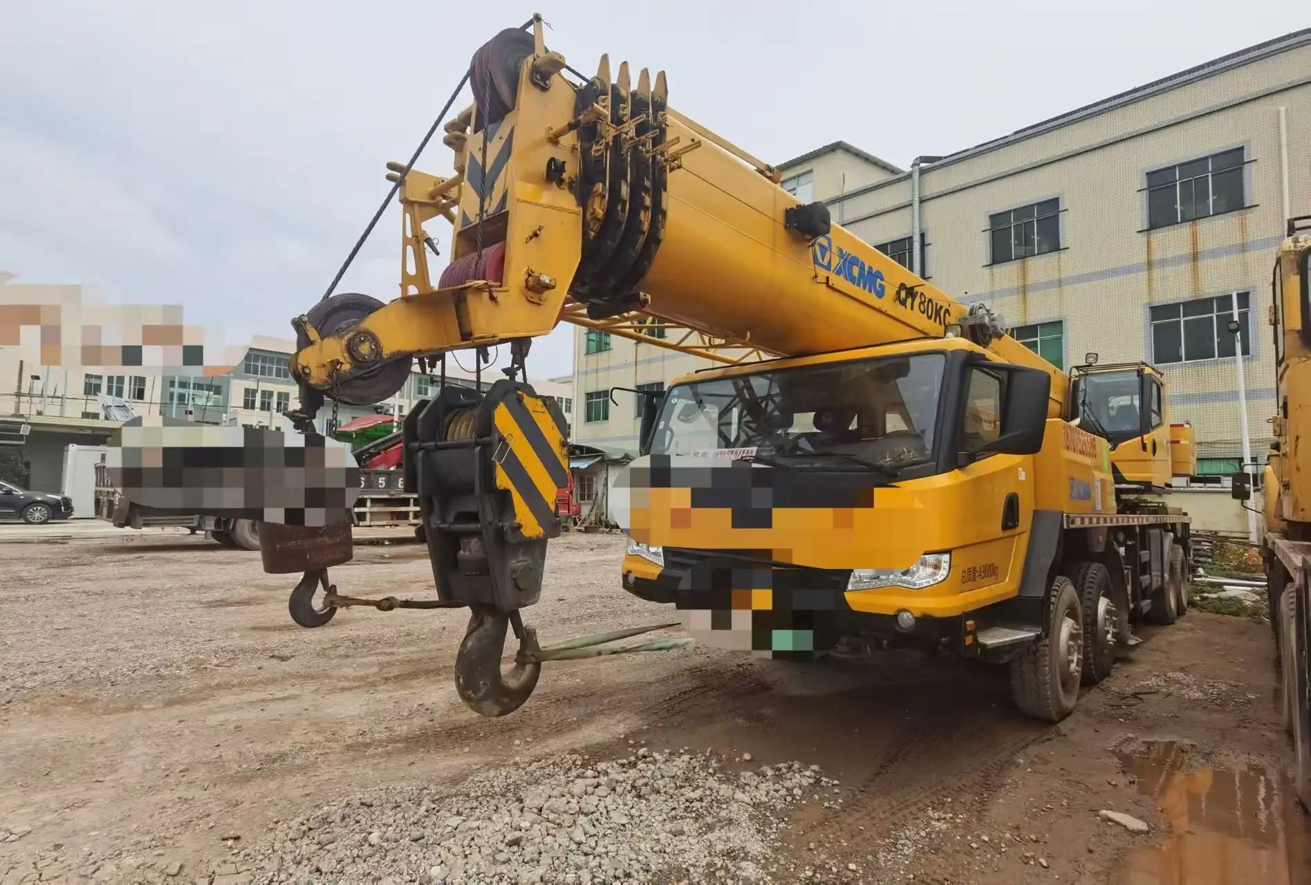 MechLink:2021 XCMG QY80kC 80តោន រថយន្តដឹកទំនិញ
