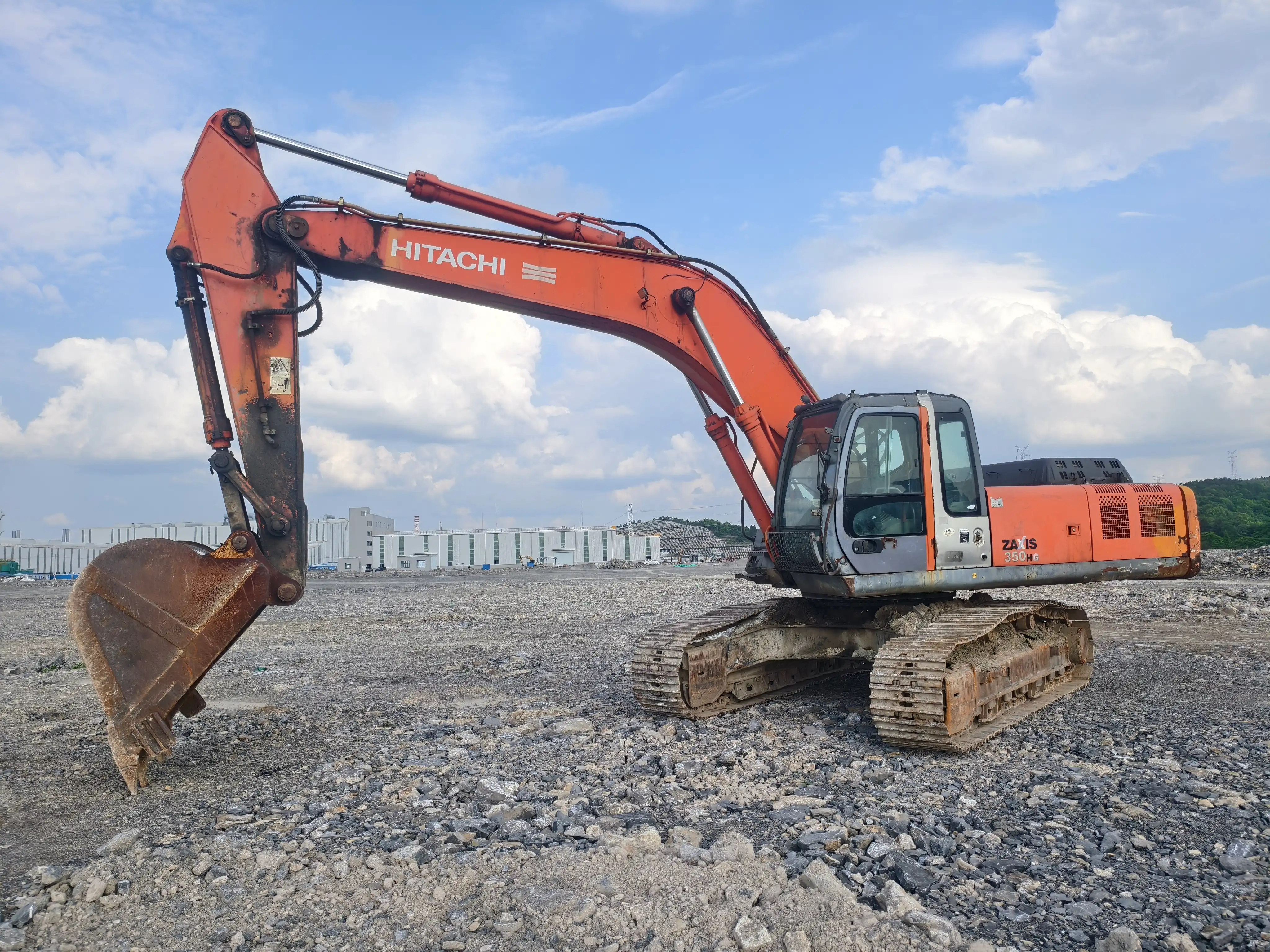 MechLink:2012 Hitachi ZX350H-3G ម៉ាស៊ីនជីក