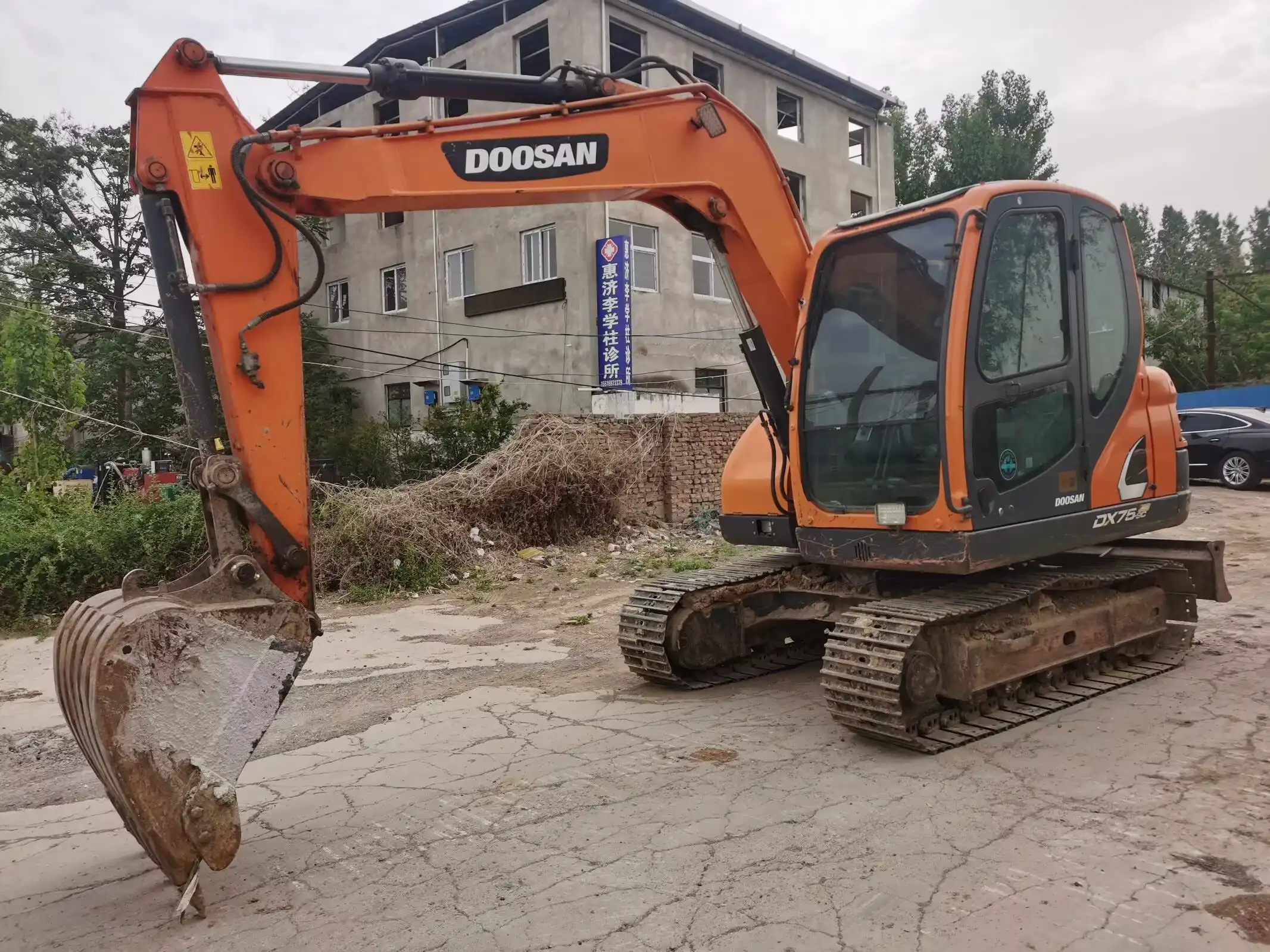 MechLink:2021 Doosan DX75-9CN ម៉ាស៊ីនជីក