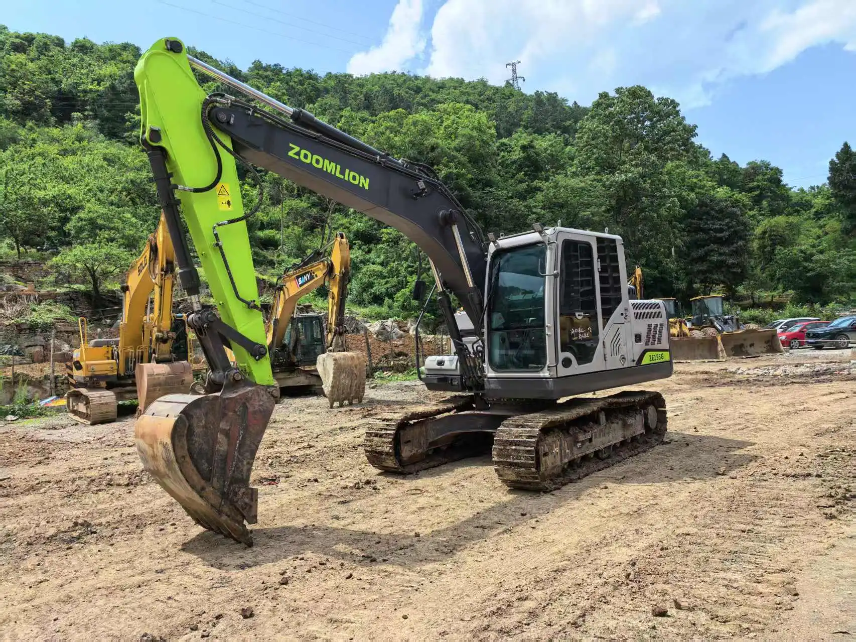 MechLink:2024 Zoomlion ZE135G Bagger