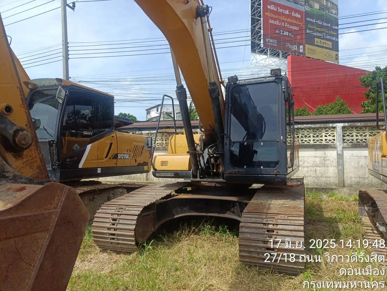 MechLink:2018 Sany SY215C ម៉ាស៊ីនជីក