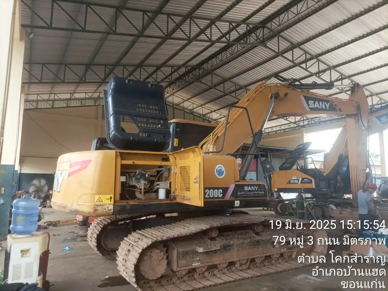 MechLink:2022 Sany SY200C Escavatore