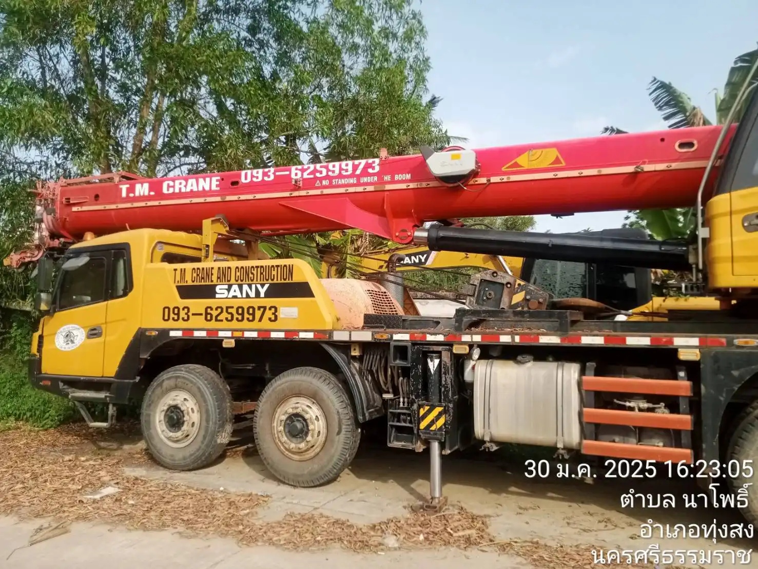 MechLink:2017 Sany STC300TH 30टन ट्रक क्रेन