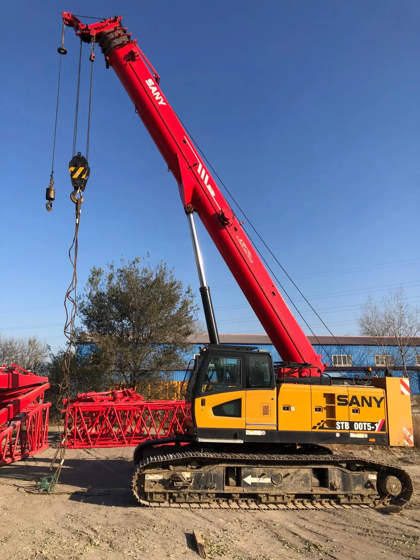 MechLink:2021 Sany STB300T5-1 30t Crawler Crane