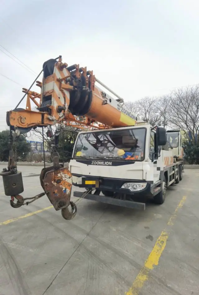 MechLink:2017 Zoomlion ZLJ5320JQZ25V 25t Truck Crane