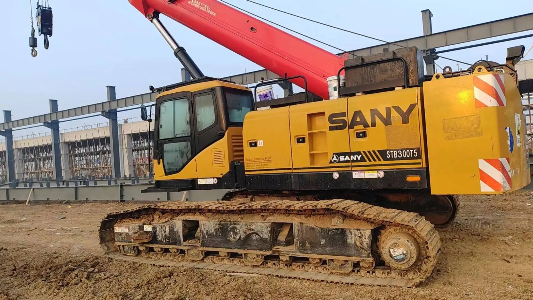 MechLink:2021 Sany STB300T5-1 30t Crawler Crane