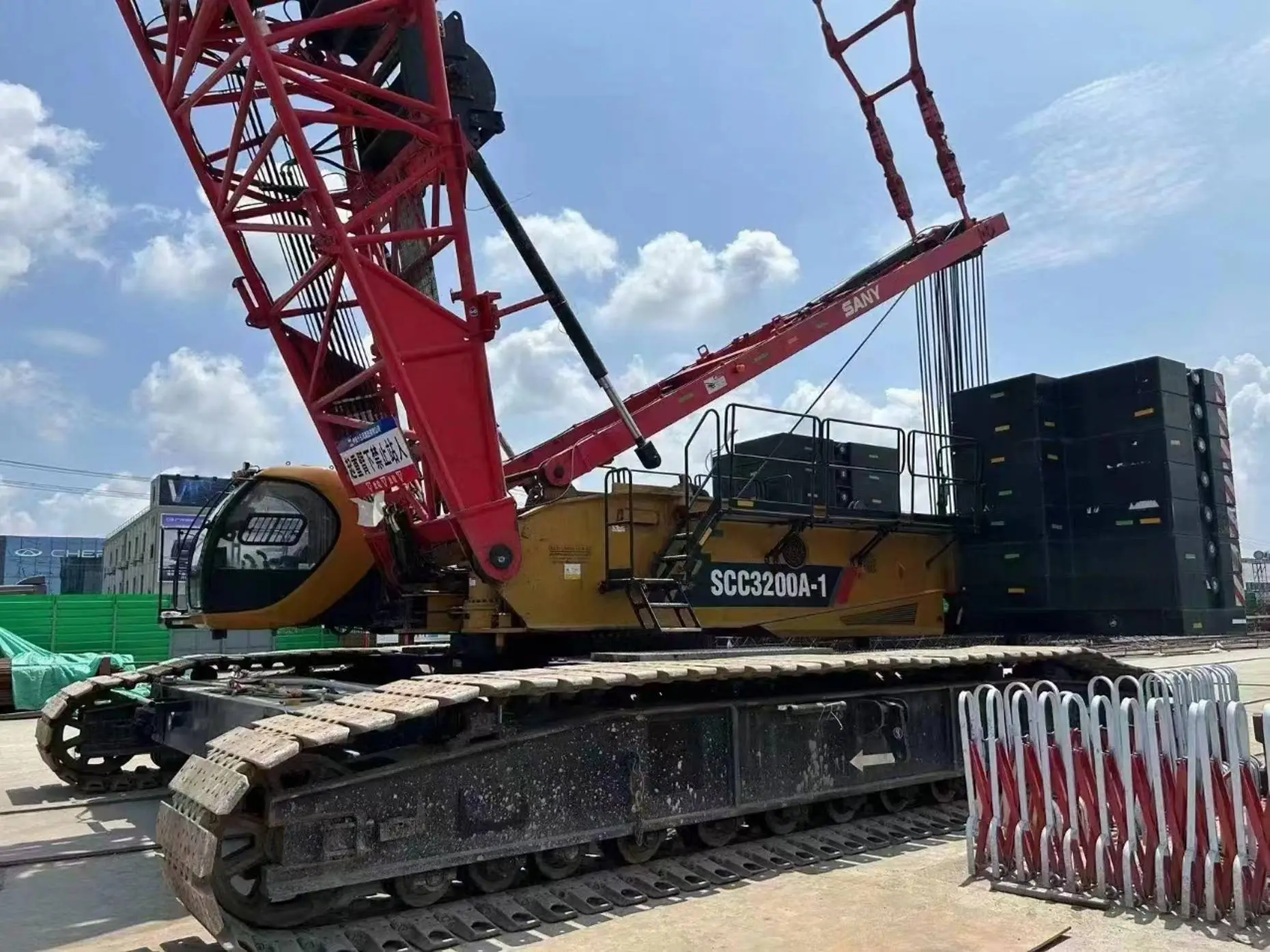 MechLink:2021 Sany SCC3200A-1 320t Crawler Crane