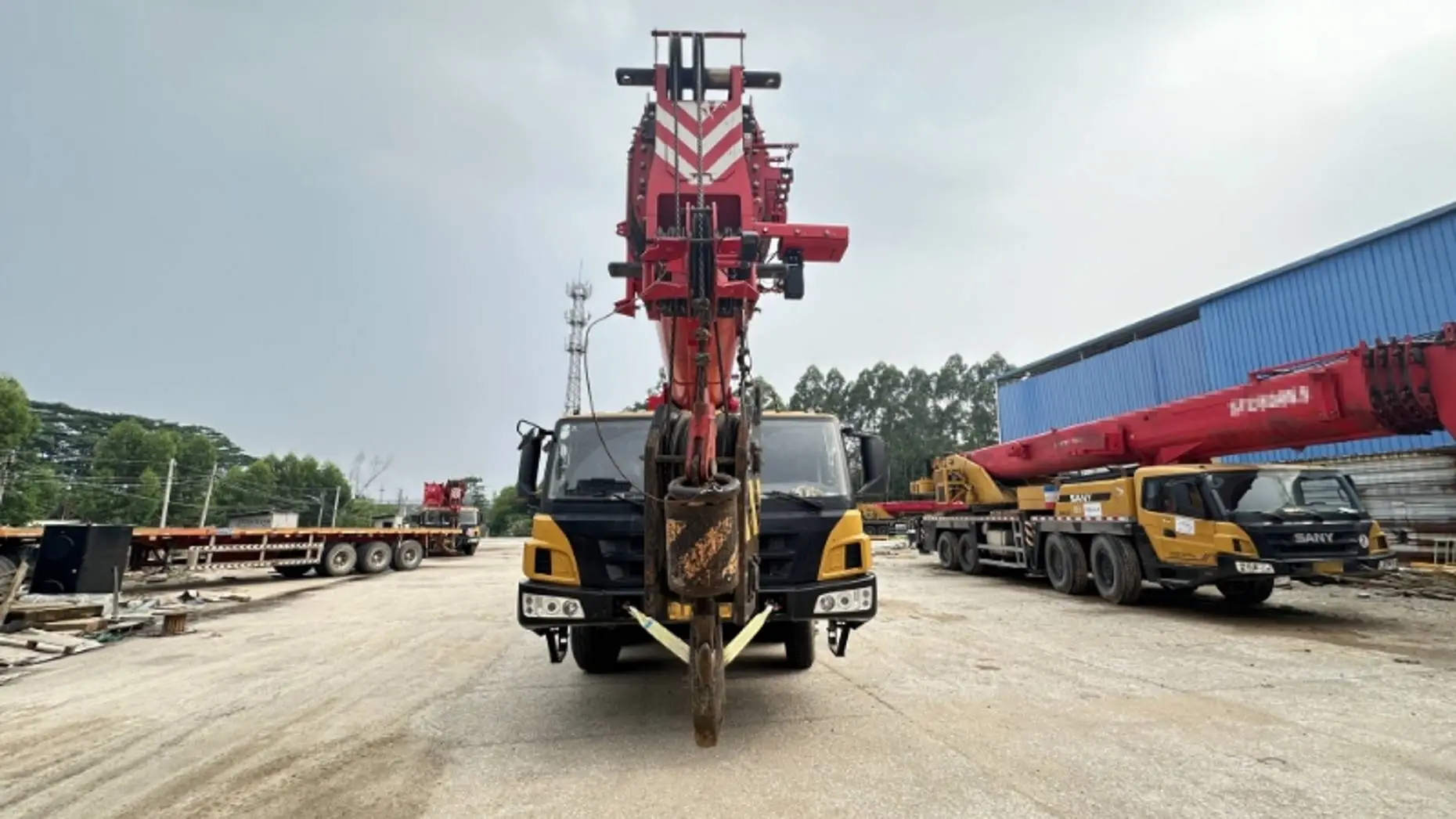 MechLink:2022 Sany STC500E5 50t Truck Crane