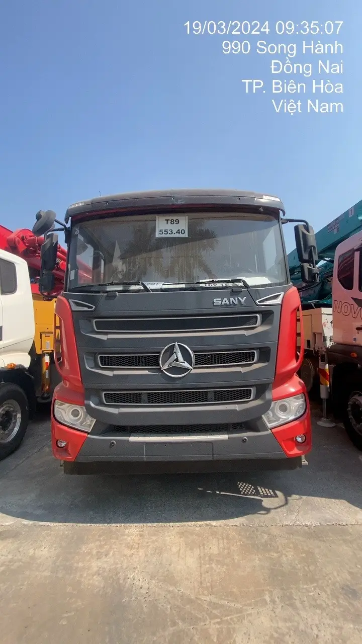 MechLink:2021 Sany 56m Concrete Pump Truck