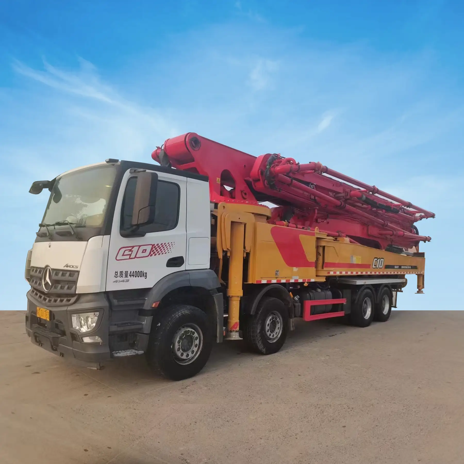 MechLink:2021 Sany 62m Concrete Pump Truck