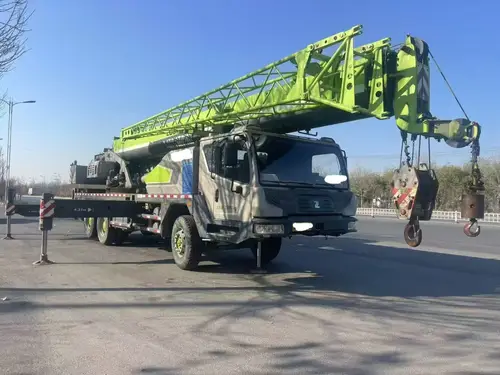MechLink:2017 Zoomlion ZTC250V552 25t Truck Crane
