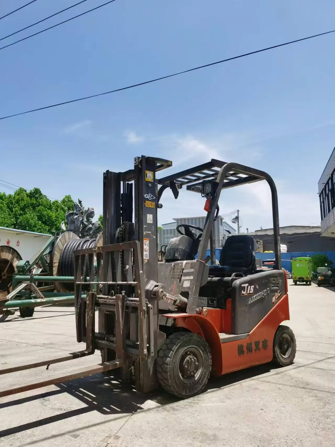 MechLink:2012 HANGCHA CPD15 Forklift