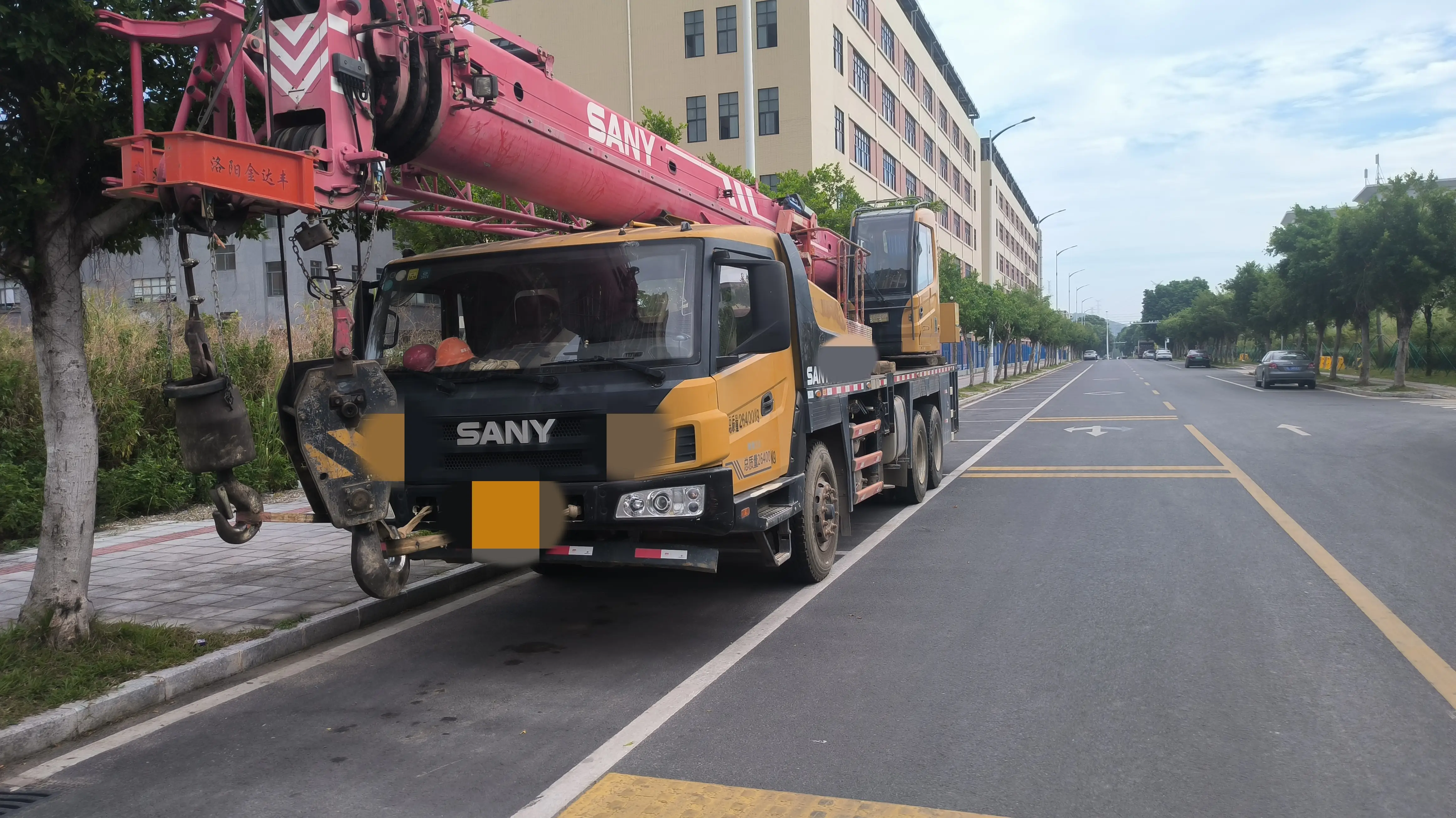 MechLink:2017 Sany STC200S 20t Cần cẩu ô tô