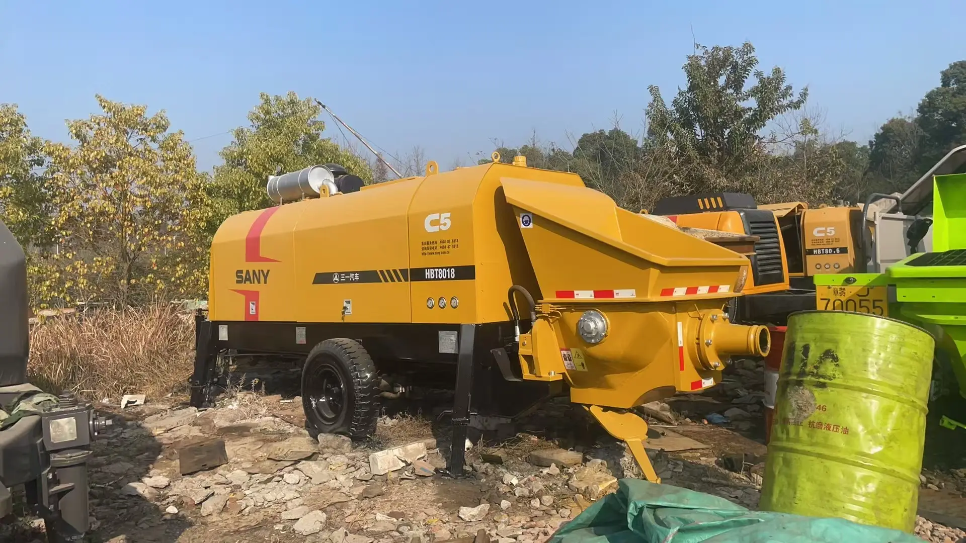 MechLink:2022 Sany Trailer Pump