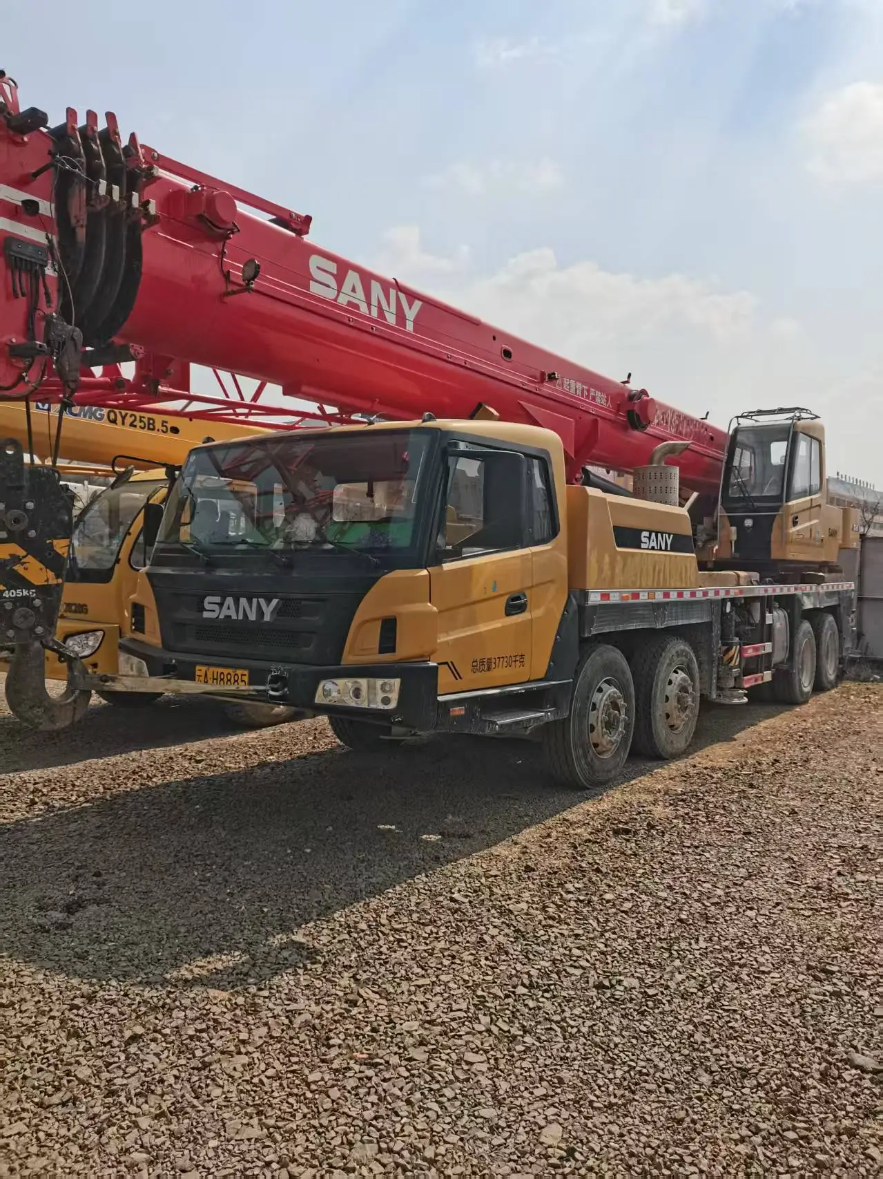 MechLink:2019 Sany STC350T 35t ကားကြိုးတင်စက်