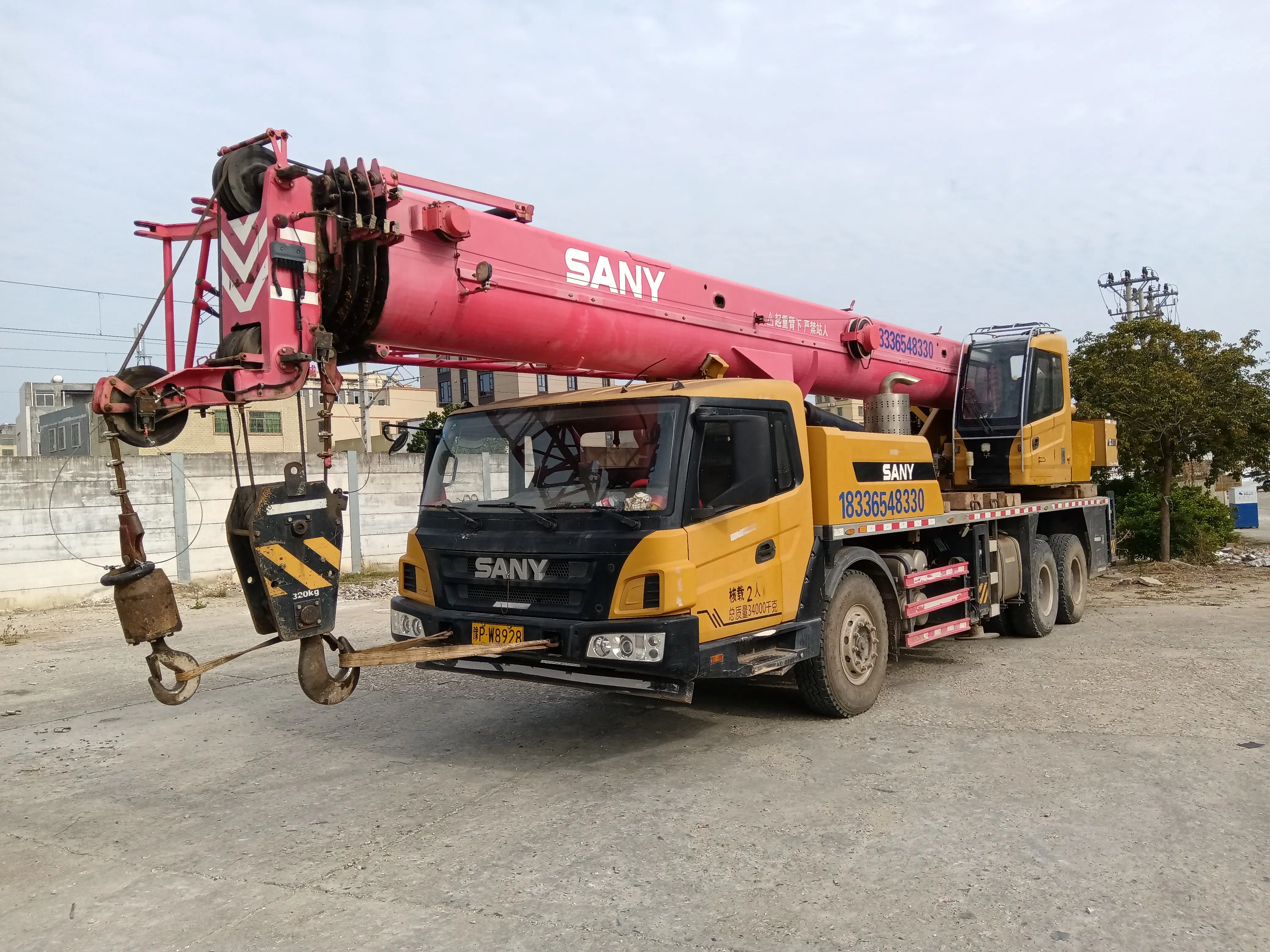 MechLink:2018 Sany STC250T 25t Truck Crane