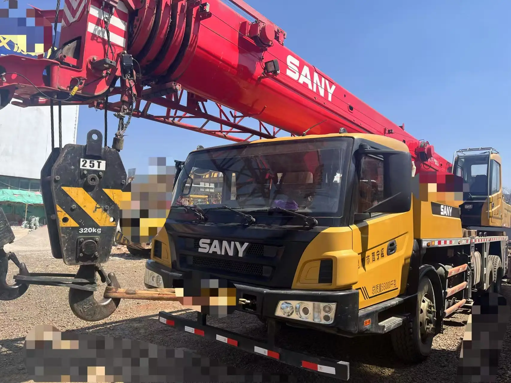 MechLink:2019 Sany STC250S 25t Samochodowy dźwig