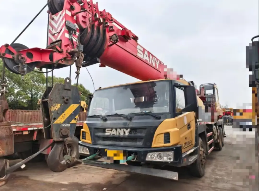 MechLink:2017 Sany STC250S 25t ट्रक क्रेन