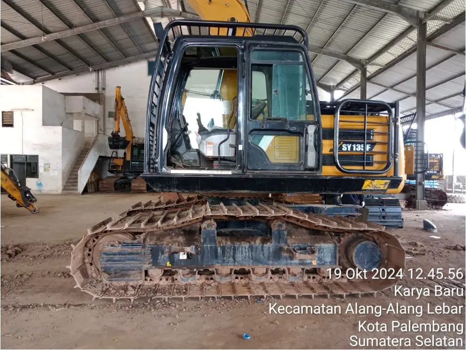 MechLink:2022 Sany SY135F ម៉ាស៊ីនជីក