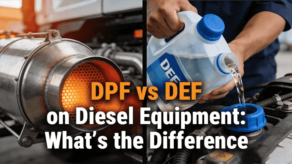 Dpf vs def on diesel equipment: what’s the difference