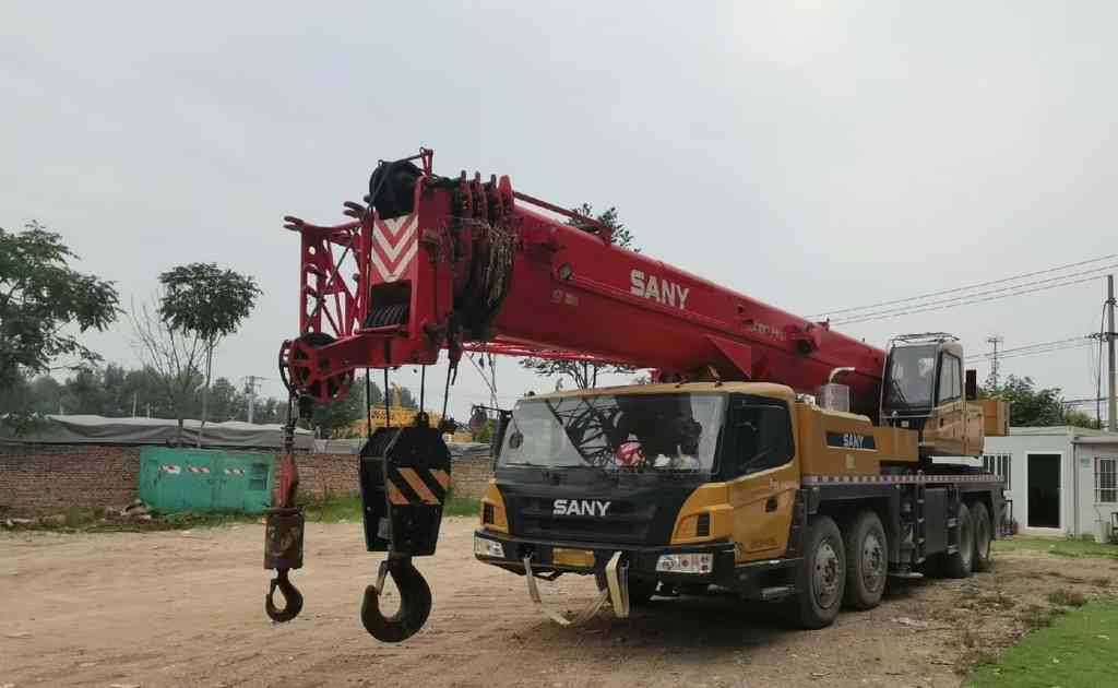 2021 Sany STC550T 55t Truck Crane