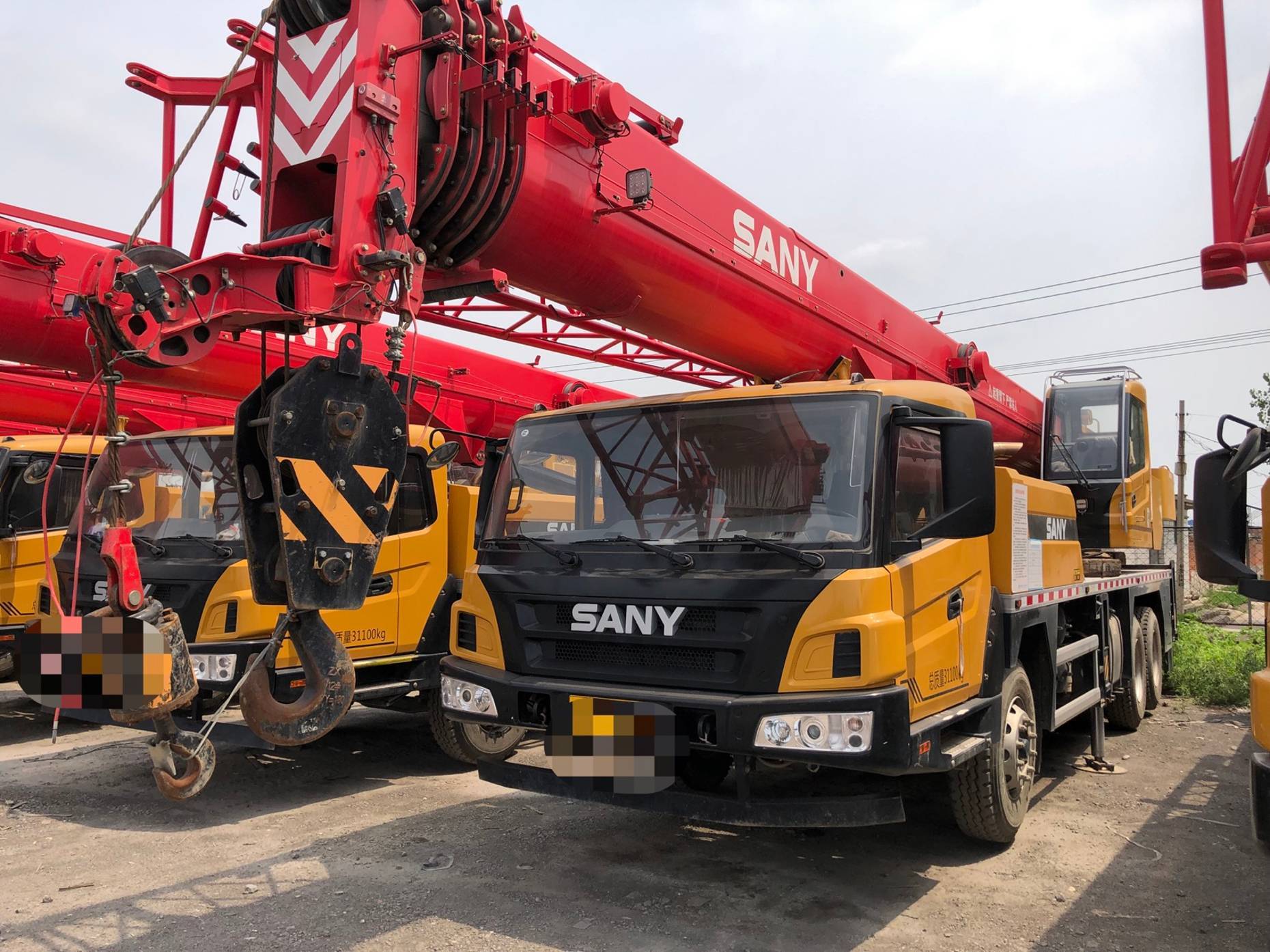 sany-crane-right-front-view-mechlink-second-hand-equipment