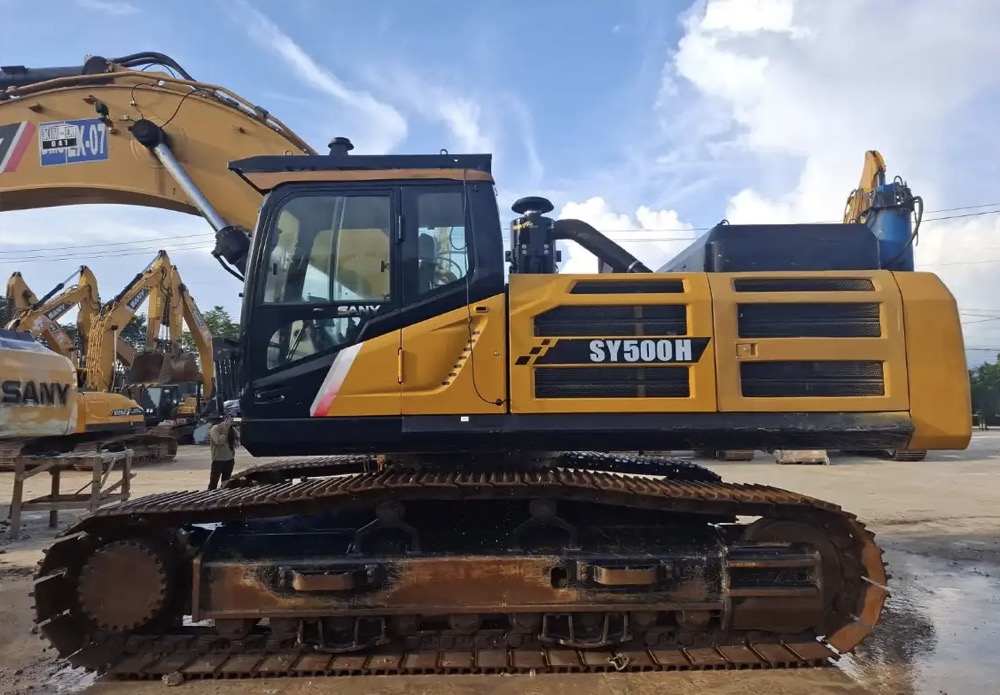 used excavator