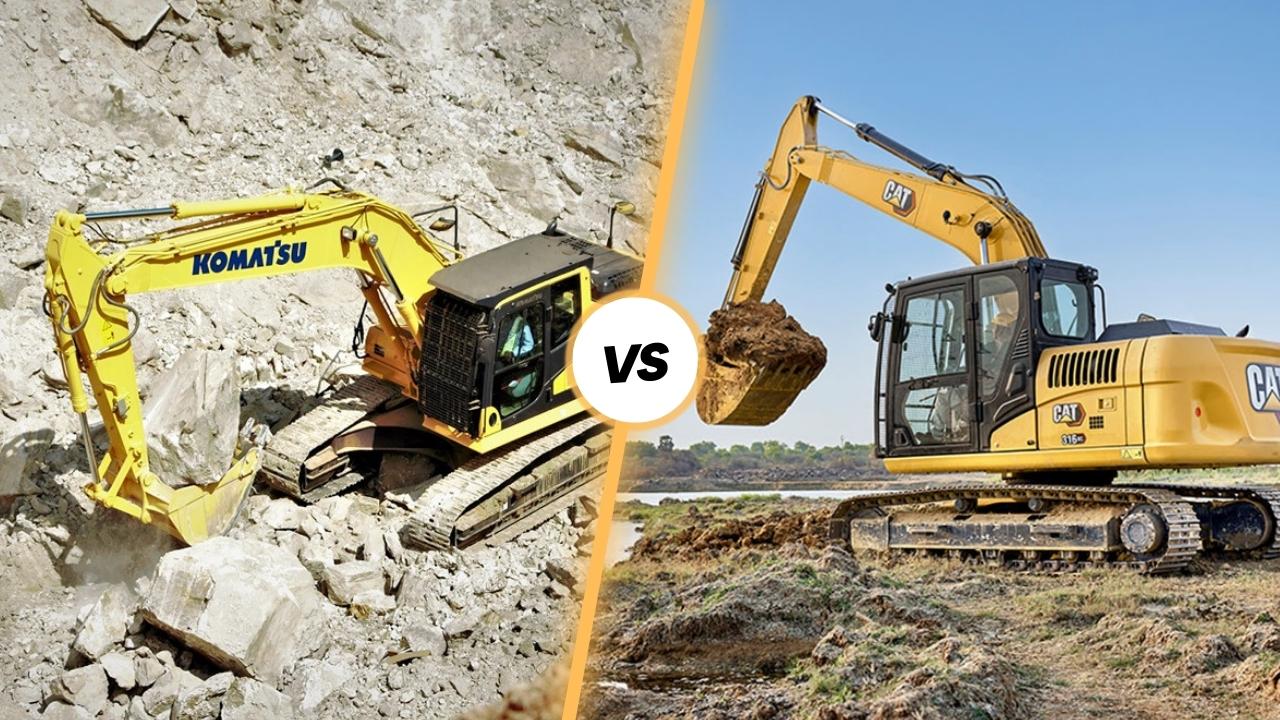 Mechlink:Komatsu vs cat excavators: which one is better for your sites?