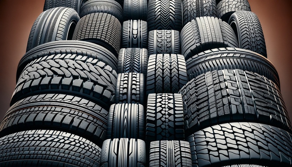 Tire types and tread patterns