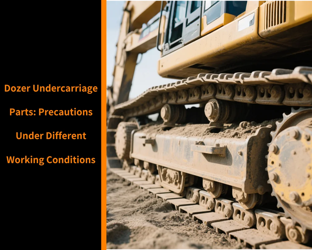 Mechlink:Dozer undercarriage parts: precautions under different working conditions