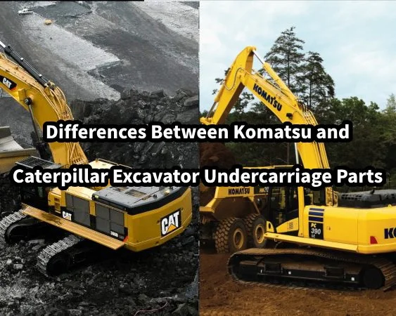 Mechlink:Differences between komatsu and caterpillar excavator undercarriage parts