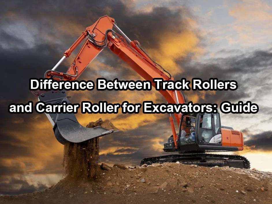 Mechlink:Difference between track rollers and carrier roller for excavators: comprehensive analysis and purchase guide