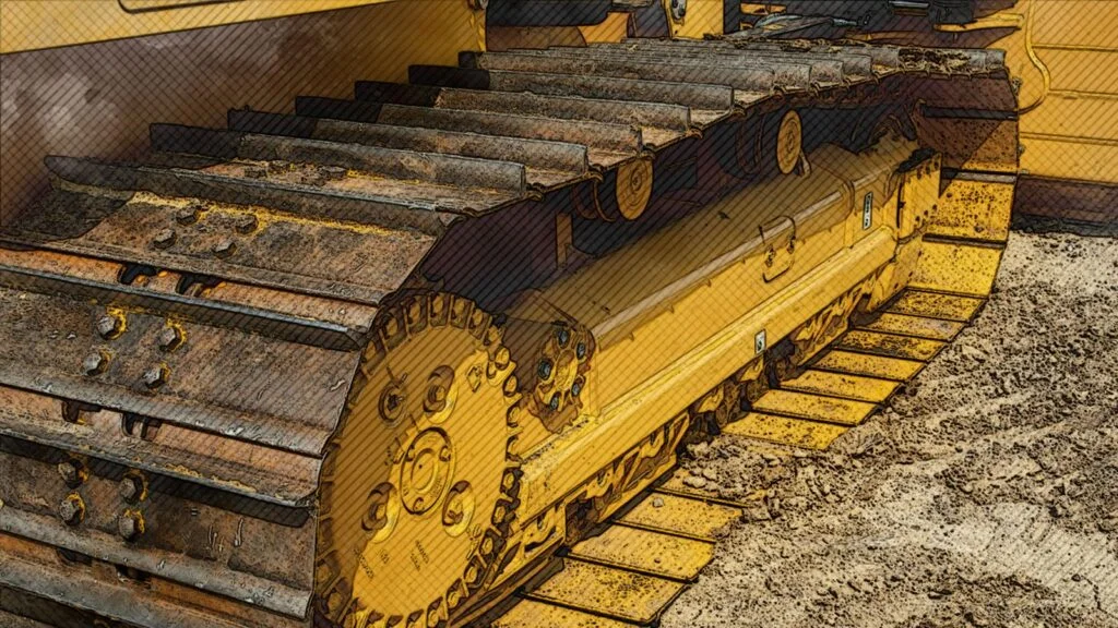 Mechlink:Differences between excavator and bulldozer track shoes