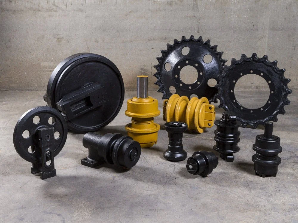 Mechlink:Accessories guide: comprehensive analysis of track rollers, carrier roller and idler wheel