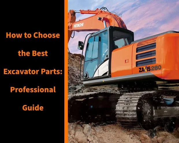 Mechlink:How to choose the best excavator parts: professional guide