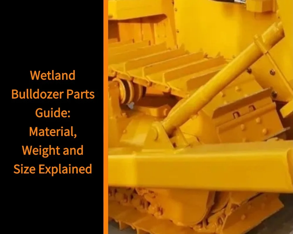 Mechlink:Wetland bulldozer parts guide: material, weight and size explained