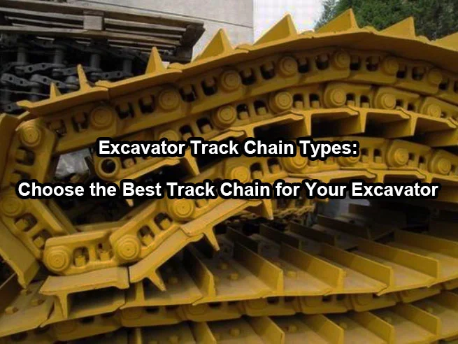 Mechlink:Excavator track chain types: choose the best track chain for your excavator
