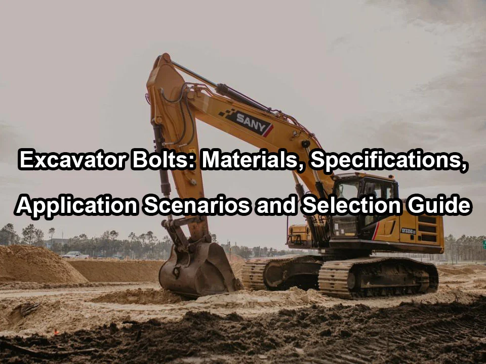 Mechlink:In-depth analysis of excavator bolts: materials, specifications, application scenarios and selection