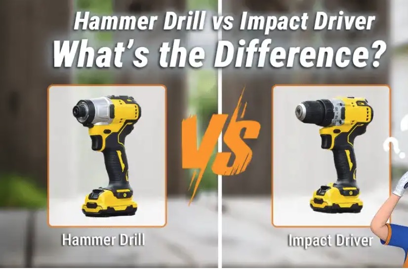 Mechlink:Hammer drill vs impact driver: what’s the difference?
