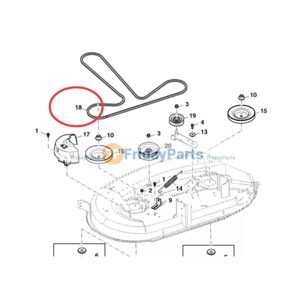 John Deere S130 belt diagram