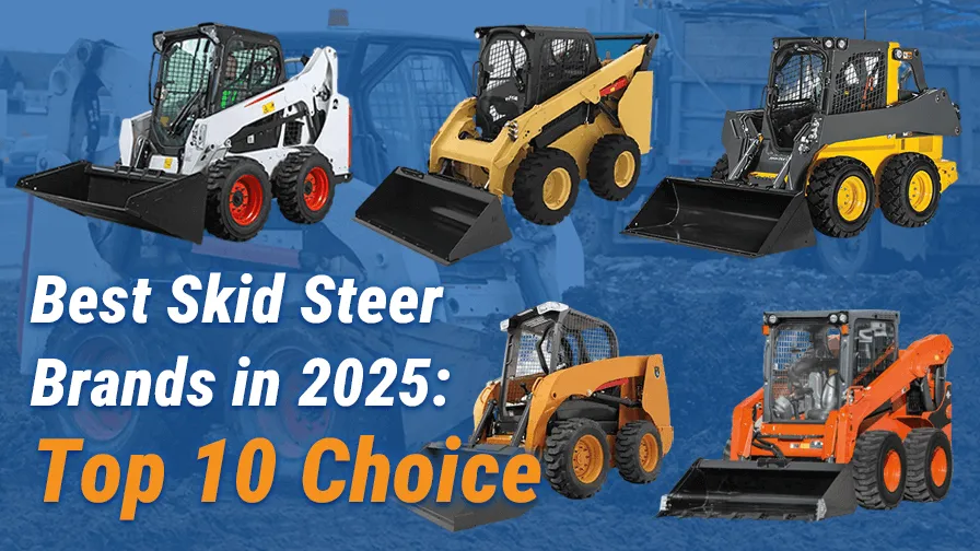 Mechlink:Best skid steer brands of 2025: which one should you choose?