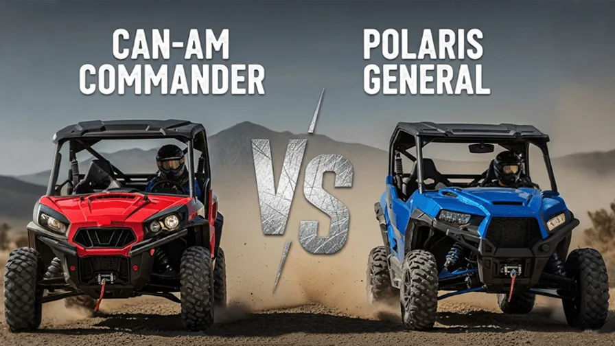 Mechlink:Can-am commander vs polaris general
