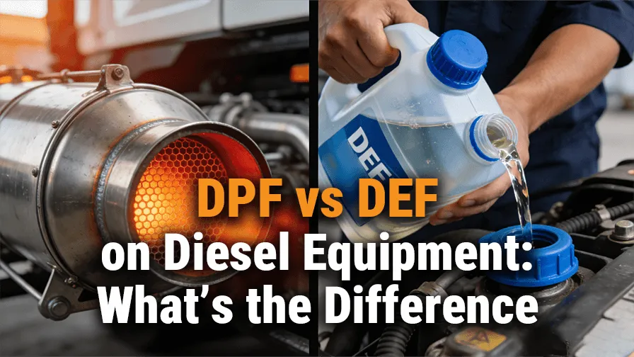 Mechlink:Dpf vs def on diesel equipment: what’s the difference
