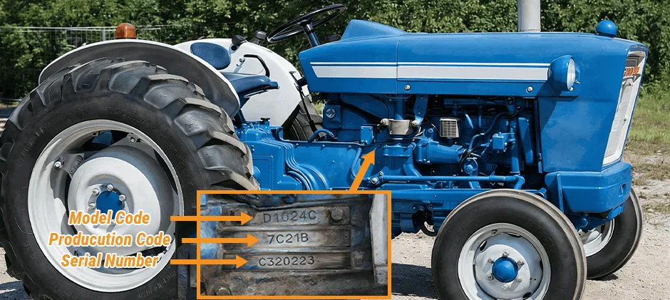 Mechlink:Ford tractor serial number lookup