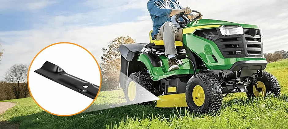 Mechlink:How often to replace mower blades?