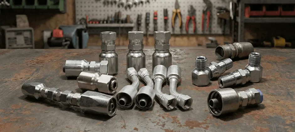 Mechlink:How to select the right hydraulic hose fittings?