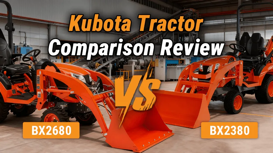 Mechlink:Kubota bx2680 and bx2380 tractors comparison review